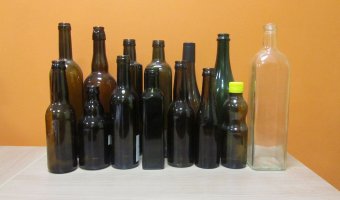 Les bouteilles verre